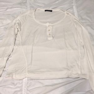 buttoned long sleeve